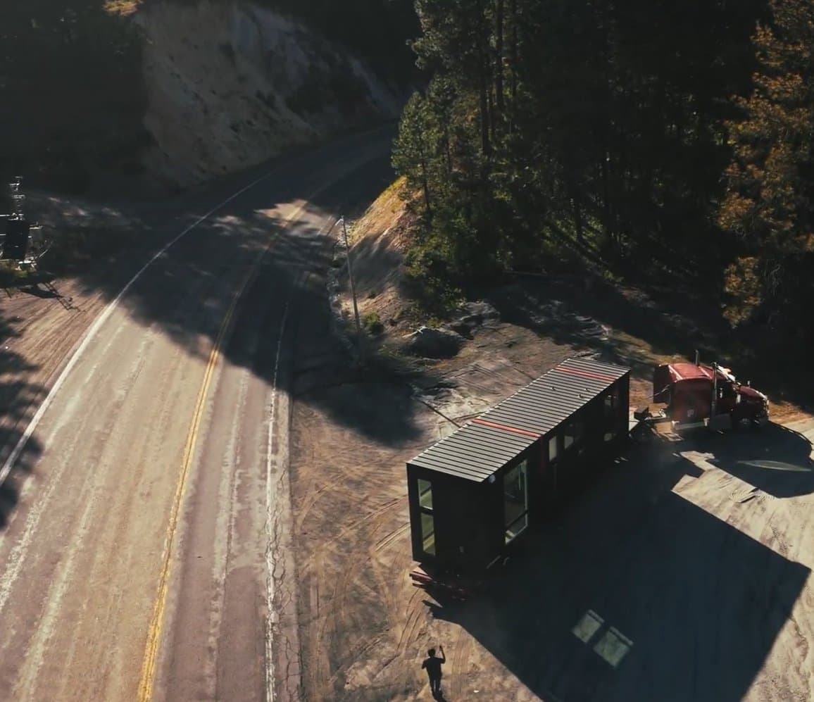 Montera Homes factory build — drywall finishing and interior prep stage