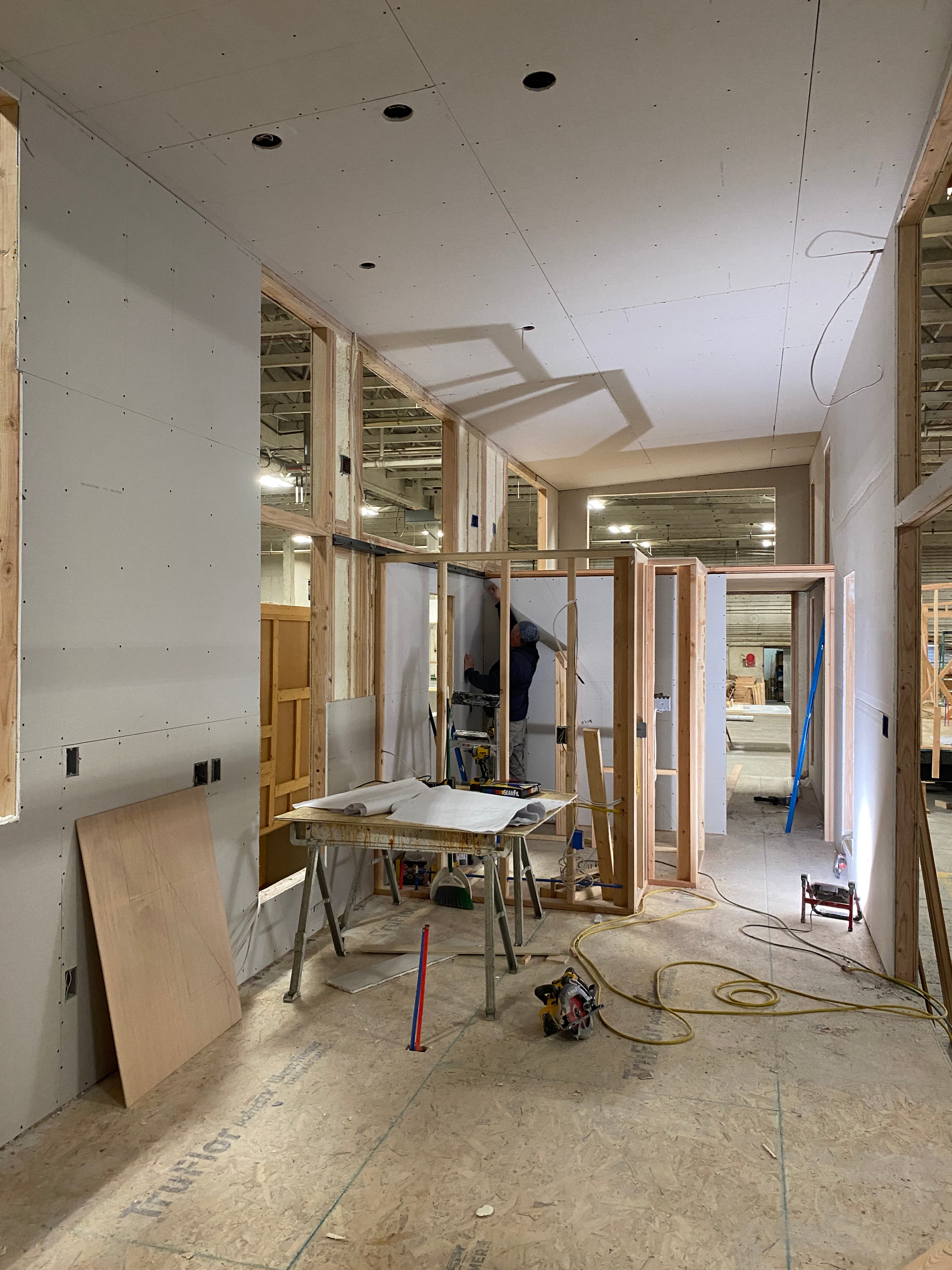 Montera Homes factory build — modular home loaded for delivery transport