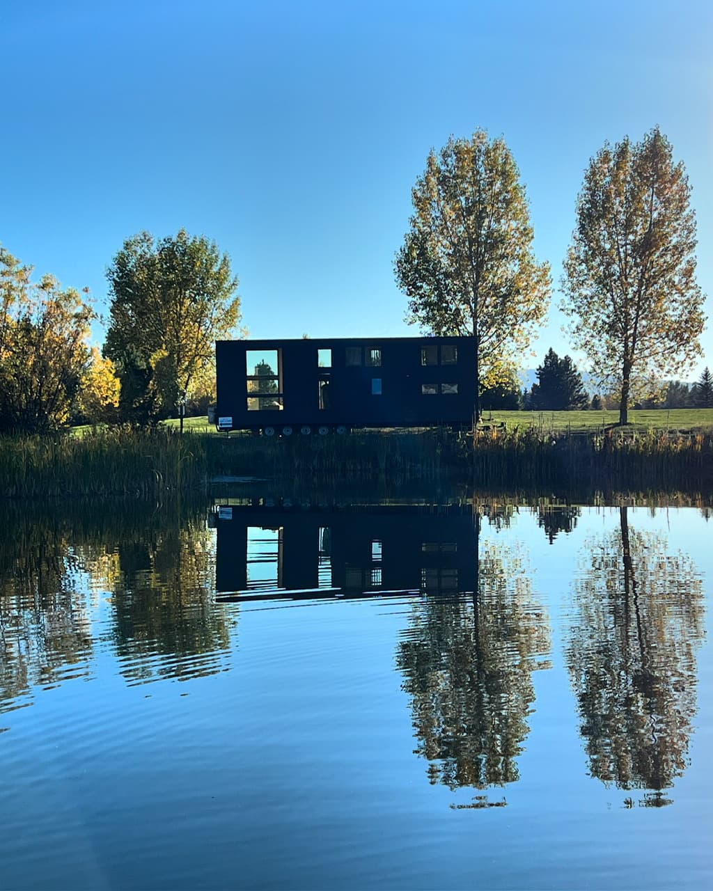 Montera modular home exterior — close-up of entry door and siding detail